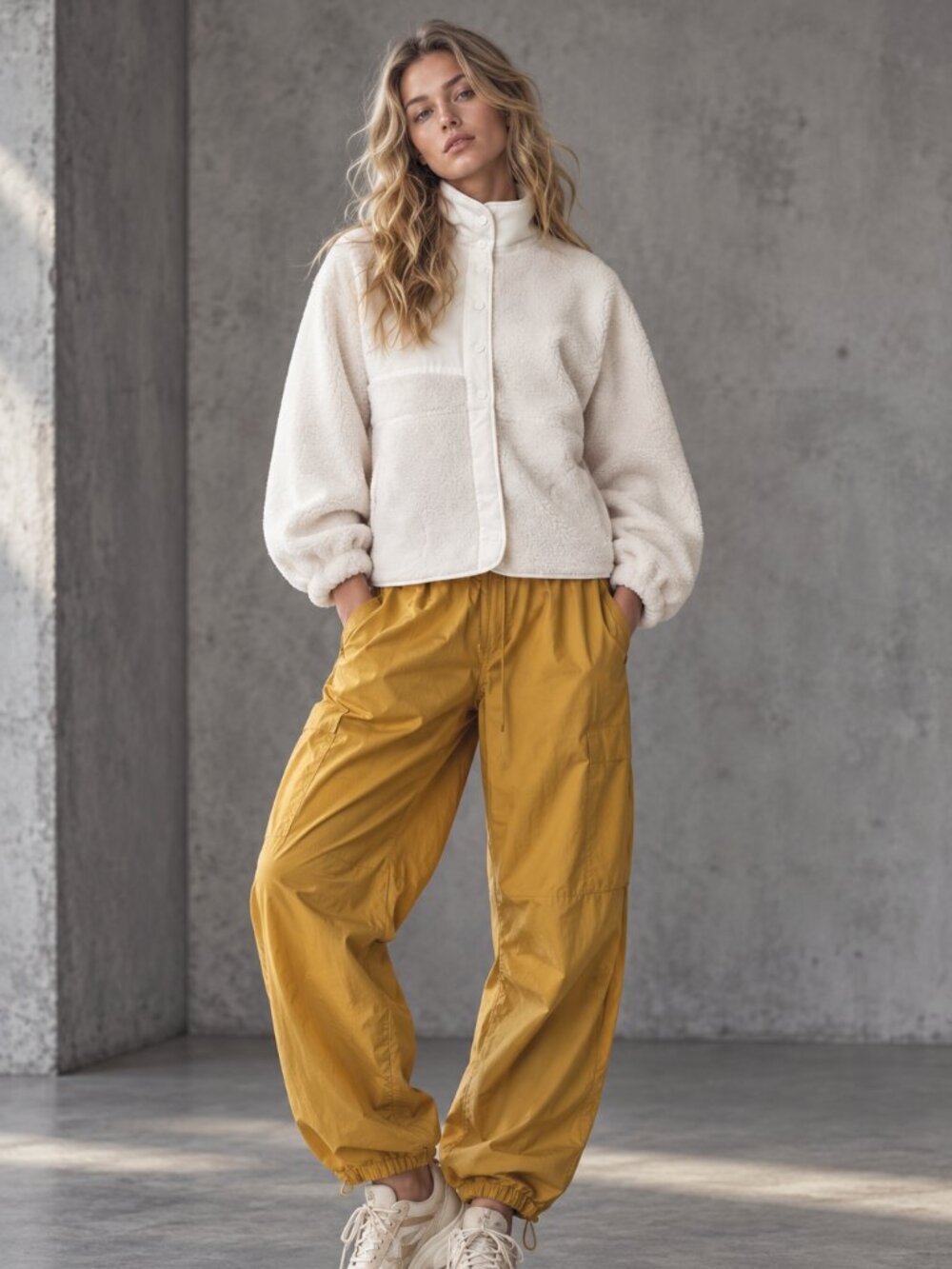 The Eloise Cloud Sherpa Jacket